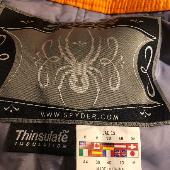 - Spyder XLT Ski Suit Womens Size 8 - Picture 16 of 16